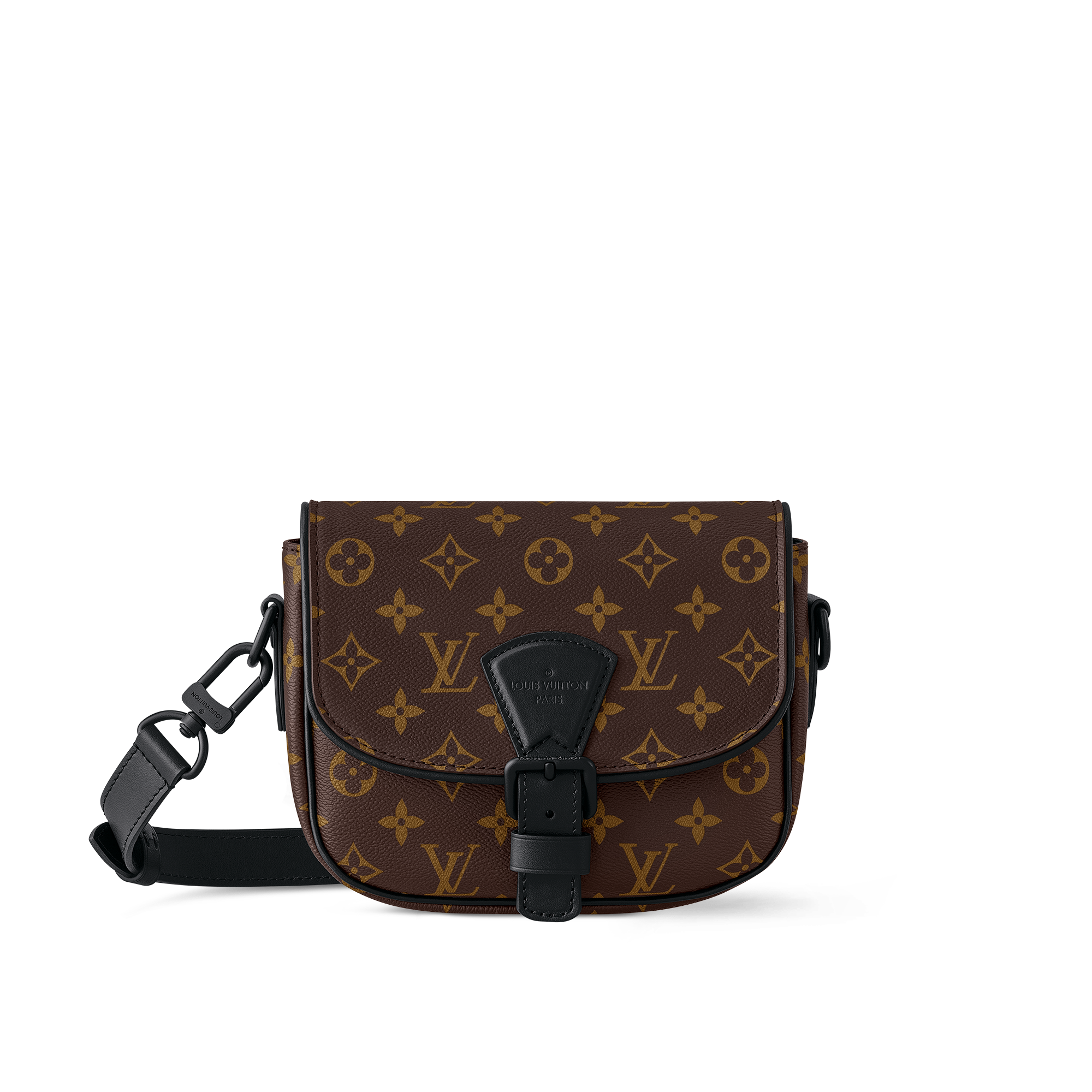 Montsouris Messenger PM Monogram Macassar Canvas Men Bags LOUIS VUITTON